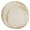 Smarty Had A Party Ivory w/Gold Harmony Rim Plastic Dinnerware Value Set (120 Dinner Plates + 120 Salad Plates), 240PK 640GVP-CASE - alternate 7